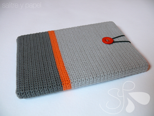 Funda E-Book ganchillo