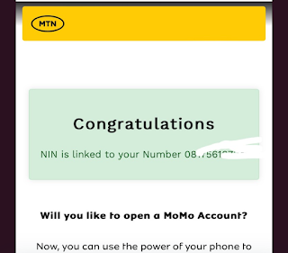 How to check if your MTN number is linked to your NIN