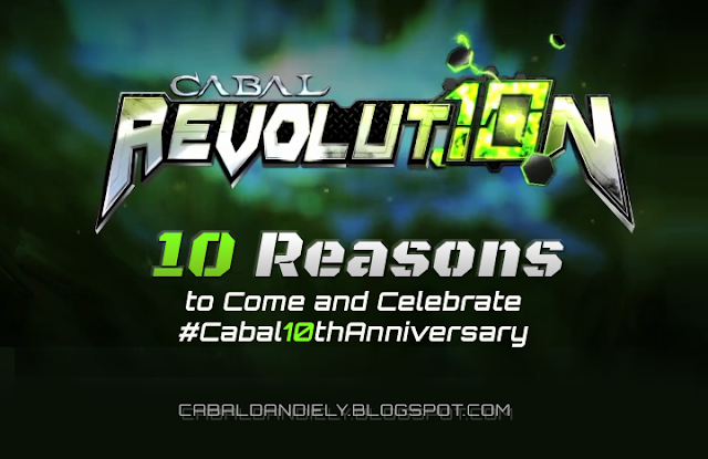 10 Reasons to Come and Celebrate Cabal 10th Anniversary