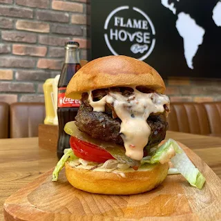 flame house burger kızılay ankara menu fiyat sipariş paket servis