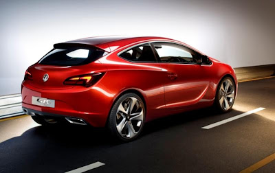 2010 Vauxhall GTC Paris Concept Rear Side