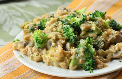Broccoli Rice Casserole from Scratch