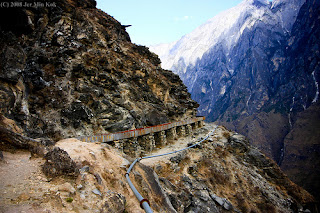 The Hiking Path, is used by the Naxi as part of everyday life