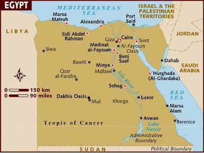 Egypt Country Map