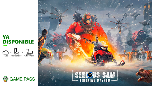 Serious Sam: Siberian Mayhem ya está disponible en Xbox Game Pass