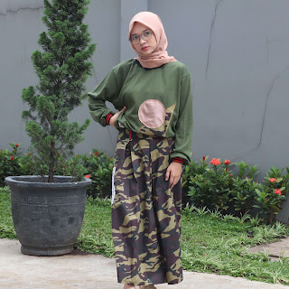 Trend Fashion Baju Setelan Wanita Modis Kekinian