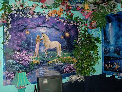 Bedroom Murals on Girls Fairy Bedding Com Fantasy Murals From Murals Your Way