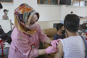 Vaksinasi Jalan Terus Jalasenastri Pasmar 1 Turun Tangan Sukseskan Program Pemerintah