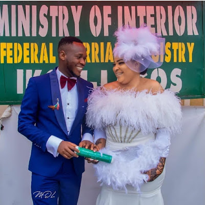 Okiki Afolayan and Abimbola Ogunnowo wedding photos