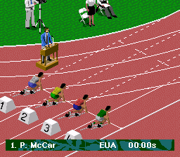 Olympic Summer Games (SNES) gameplay footage