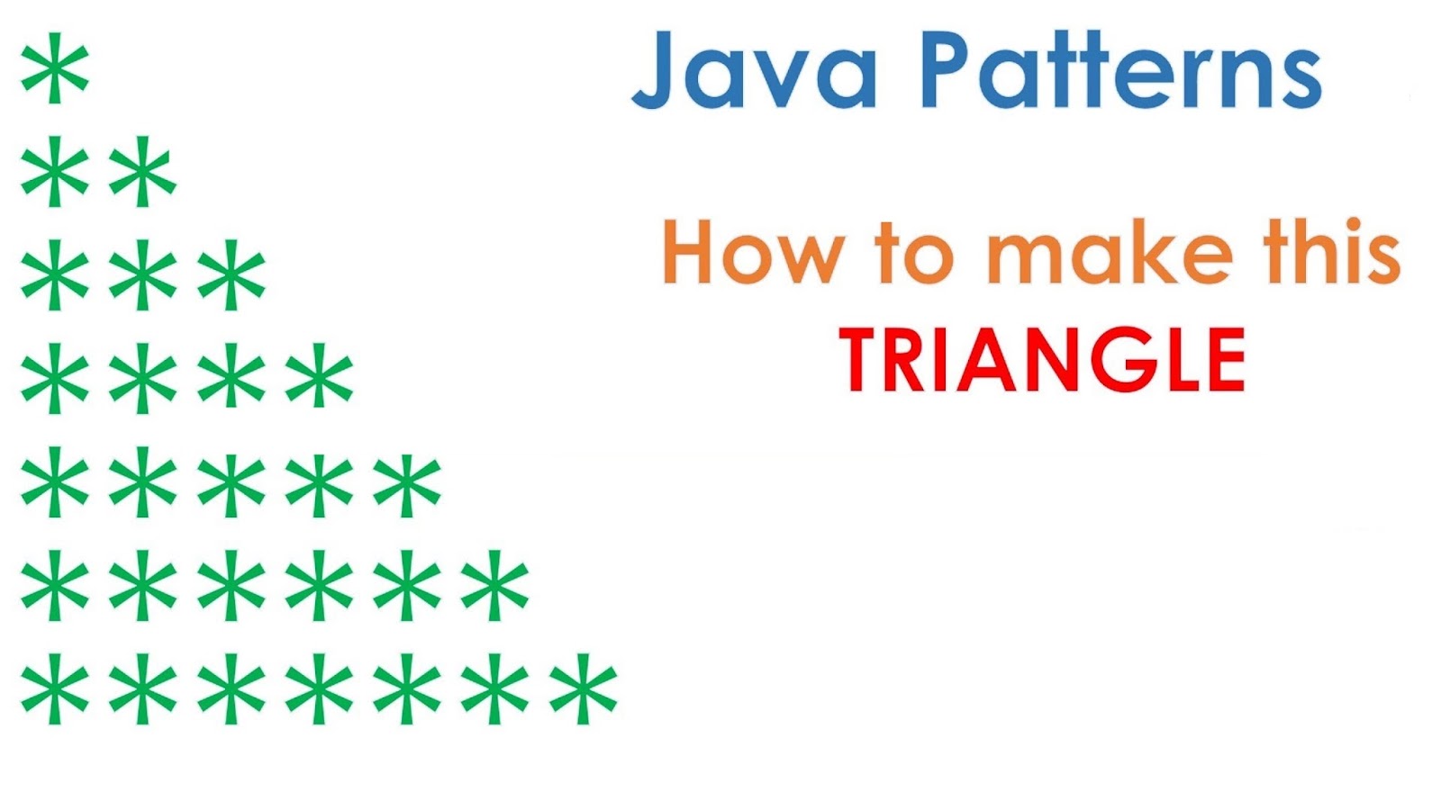 Java67 How To Print Pyramid Pattern In Java Program Example