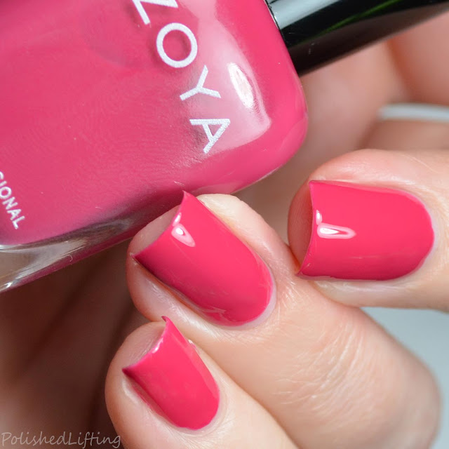 rich pink nail polish