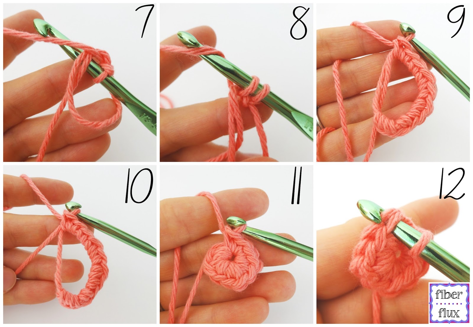 Fiber Flux: How to Crochet the Magic Ring/Magic Circle (Photo + Video