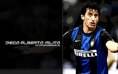 Wallpapers Diego Alberto Milito Skuad Inter Milan Terbaru 24 Januari 2013