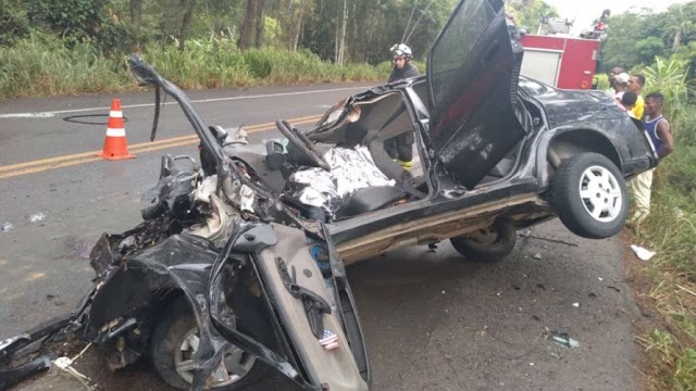 Acidente no interior da Bahia deixa um morto e quatro feridos