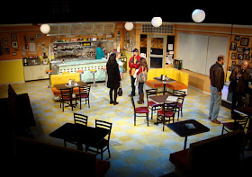 The Waffle Palace at Horizon Theatre, Post-performance Set