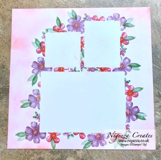 #simplestamping Scrapbook Page Using Pretty Perennials