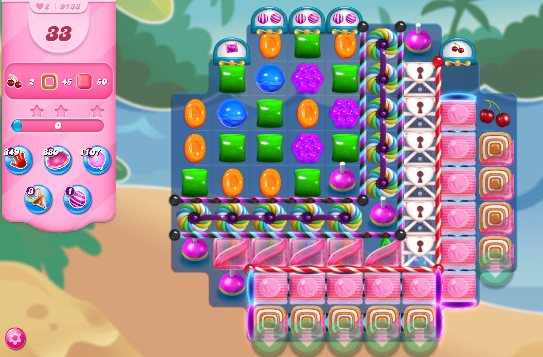 Candy Crush Saga level 9138