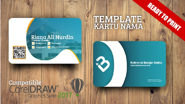 Kumpulan Contoh Name Tag Popular Coreldraw Beserta Filenya