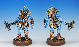 Painted miniature of the Mutant, Fallout Board Game