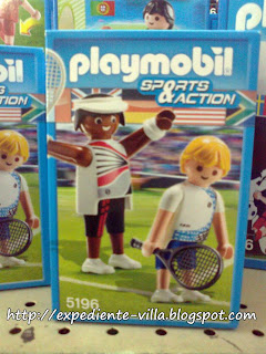 playmobil tennis sports action