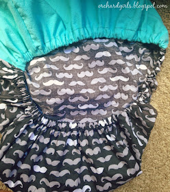 DIY Changing Pad Cover by Orchard Girls