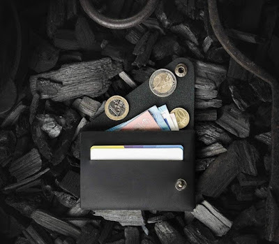 Minimalist Origami Leather Wallets And Card Carriers From Crazy Horse Craft
