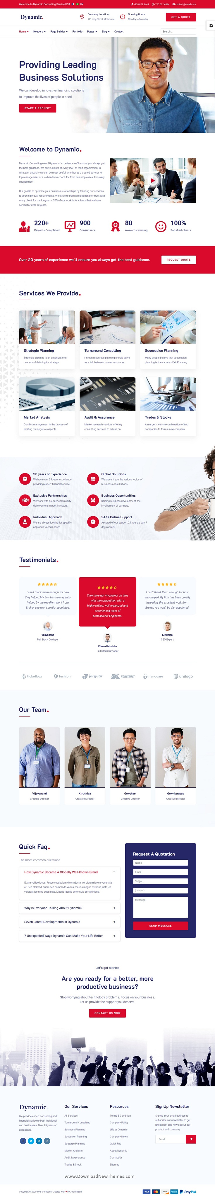 Best Responsive Multipurpose Joomla Template