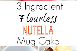 3 INGREDIENT FLOURLESS NUTELLÂ CÂKE