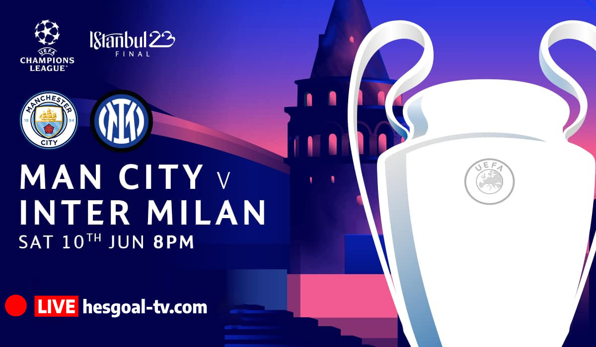 This year’s Champions League final between Manchester City and Inter Milan