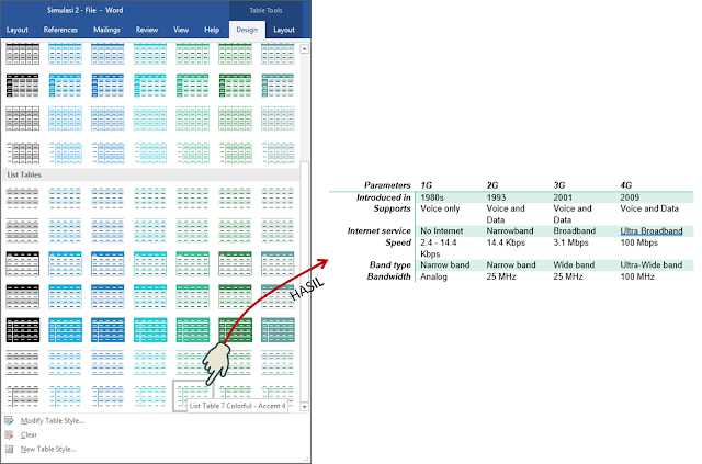 Task 18 – Format the table2