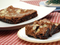 Resep Brownies Panggang Almond Spesial