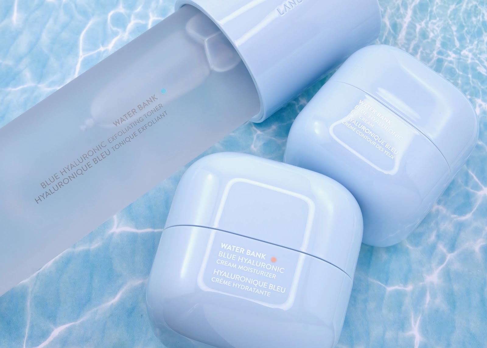 LANEIGE | *NEW* Water Bank Blue Hyaluronic Collection: Review
