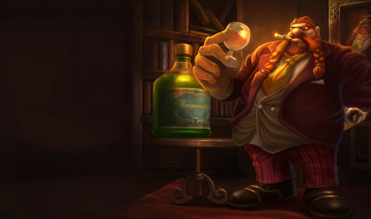 Gragas League of Legends Wallpaper