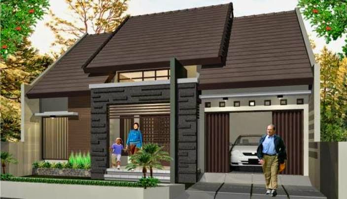 30 Desain  Rumah  Minimalis  1 Lantai