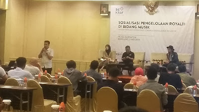 Bekraf Datangi Musisi Bandung Untuk Edukasi Soal Royalti