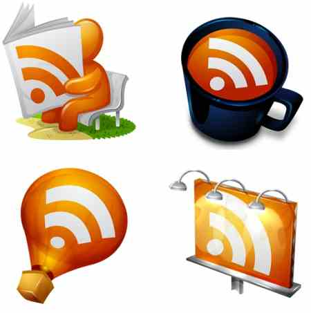 Gorgeous RSS icons