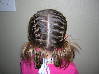 baptism hairstyle