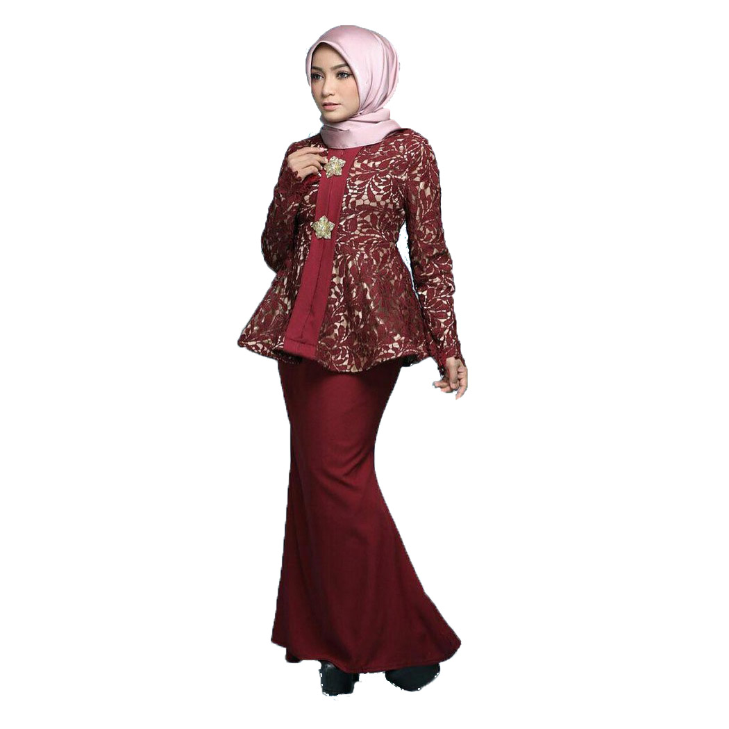 Top Terbaru 24 Bentuk Baju  Kurung  Melayu Modern 