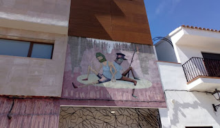 Museo Inacabado de Arte Urbano (MIAU) de Fanzara, provincia de Castellón.