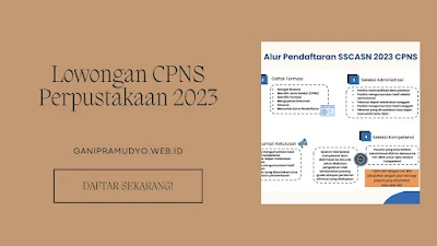 Lowongan CPNS Perpustakaan 2023