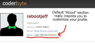 coderbyte.com default profile