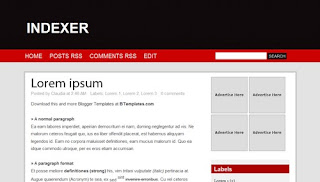 Indexer Blogger Template