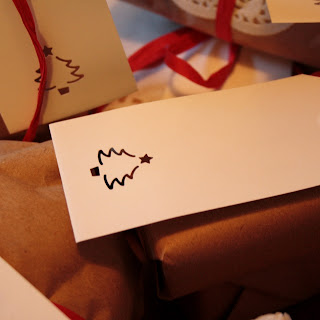 DIY  Christmas gift tags