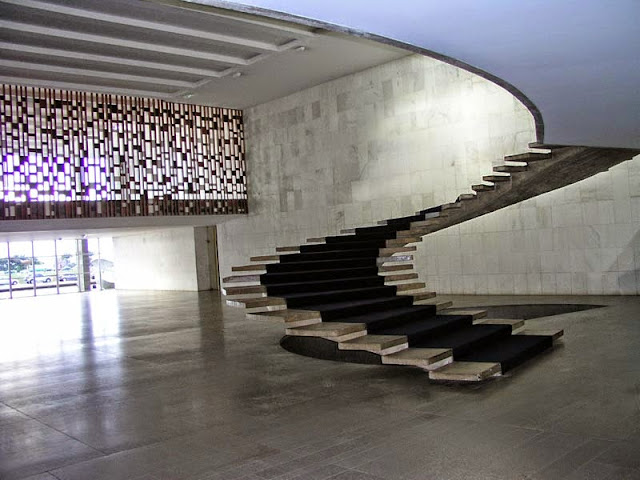 Palacio de Itamaraty de Brasilia | Oscar Niemeyer | Ministerio de Relaciones Exteriores | Palacio de los Arcos