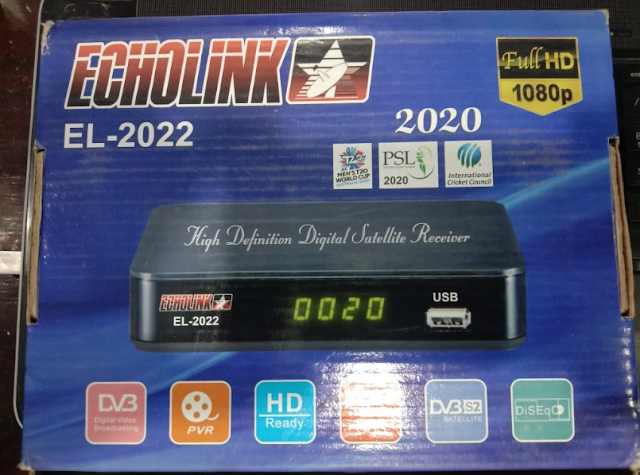 ECHOLINK EL-2022 1506LV NEW SOFTWARE WITH ECAST & DOLBY SOUND OK