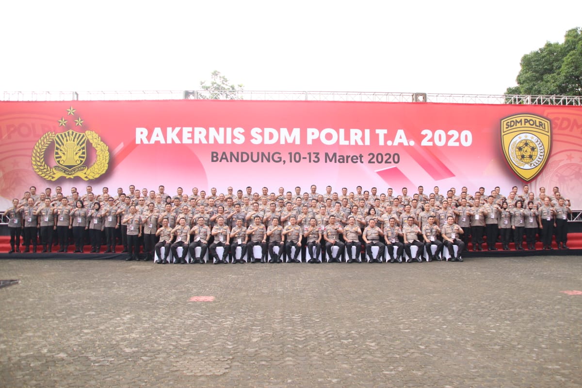 Buka Rakernis Sdm Polri Ta 2020