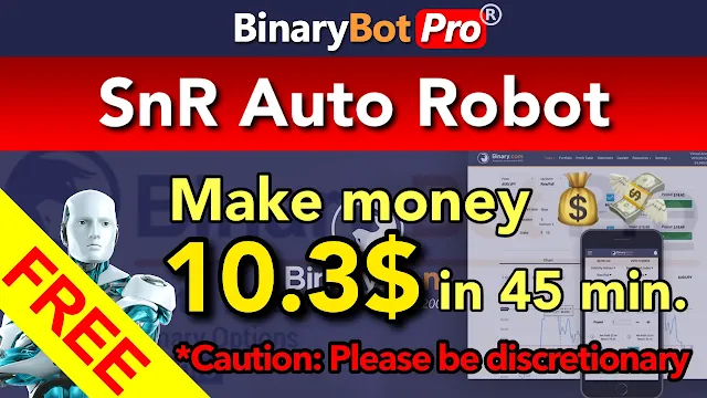 SnR Auto Robot | Binary Bot Pro