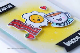 Sunny Studio Stamps: Breakfast Puns Purrfect Birthday Clean Simple Cards by Wanda Guess