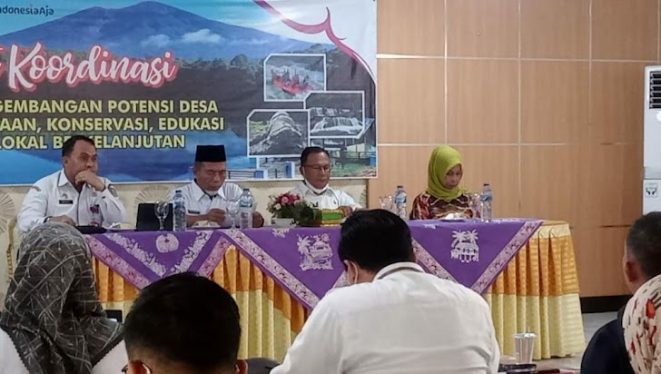 H Mashuri Pimpin Rakor Lintas Sektoral Potensi Desa